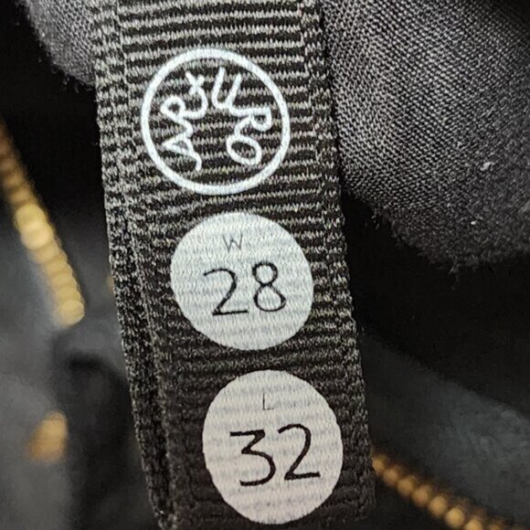 Arturo Denim Black Stretch Japanese Denim So Tough Skinny Jeans - Picture 7 of 8